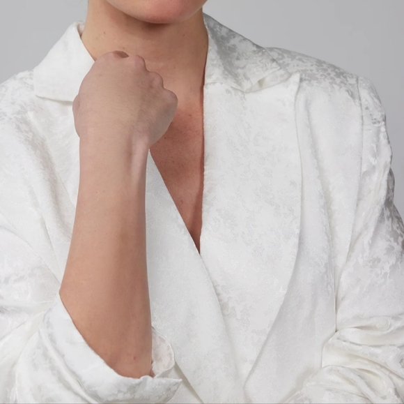 New York & Company Jacquard Boyfriend Blazer NWT XXL ♥️ - Picture 2 of 4